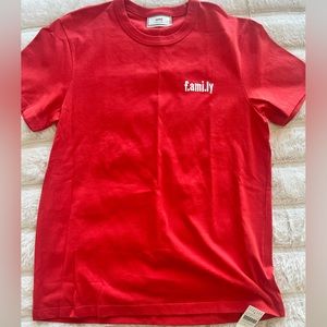 Ami T-shirt (Brand new) in red (tags attached, never worn).